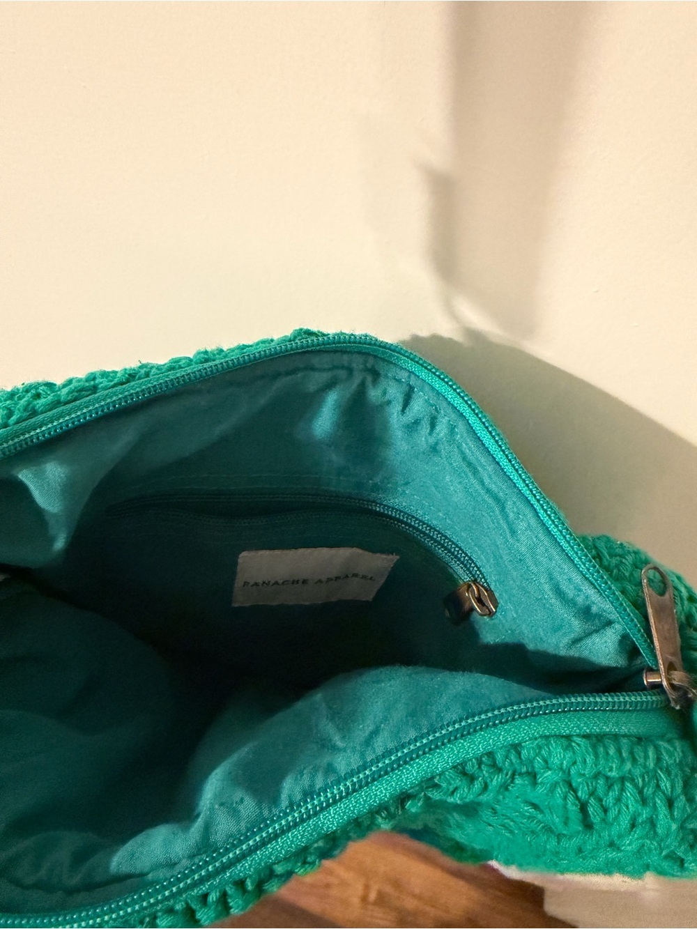 Panache Apparel Cable Knit Crossbody View 3
